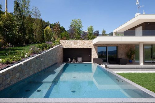 edilfare piscina seminterrata a sfioro