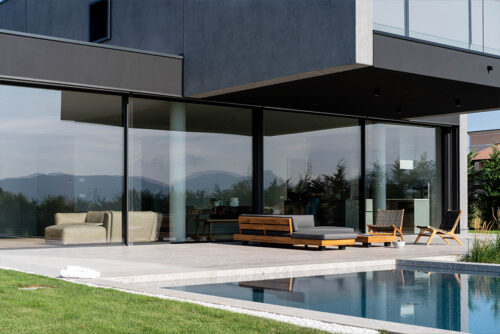 Progettazione piscine di design.