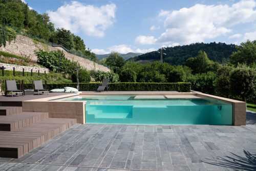 Progettazione piscine di lusso.